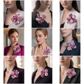 BC_002 : Creative Concept, 900+  Brooches ,Luxury Gemstone Brooch – Designer Floral Pin for Women